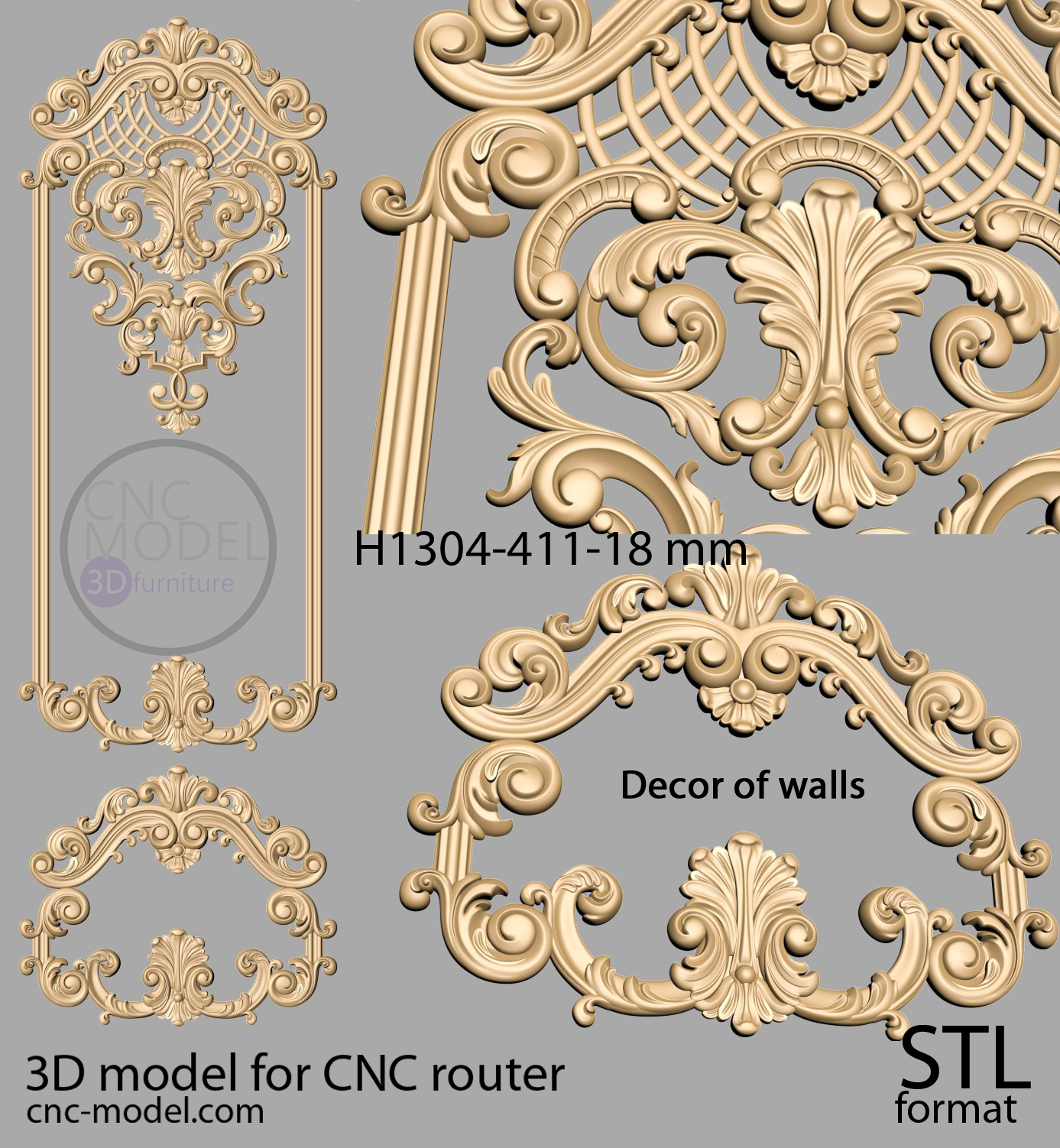 Cnc 3d models