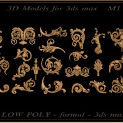 Low Poly 3ds max format M1